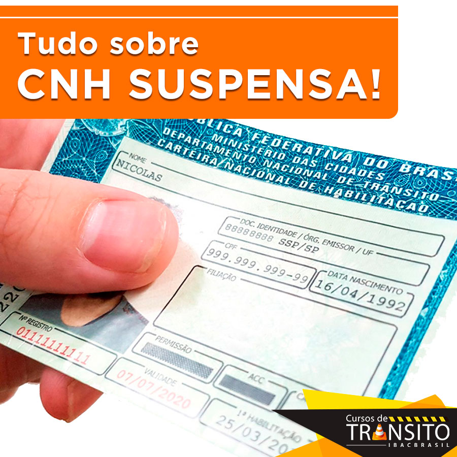 Tudo sobre CNH Suspensa – Informações atualizadas 2019