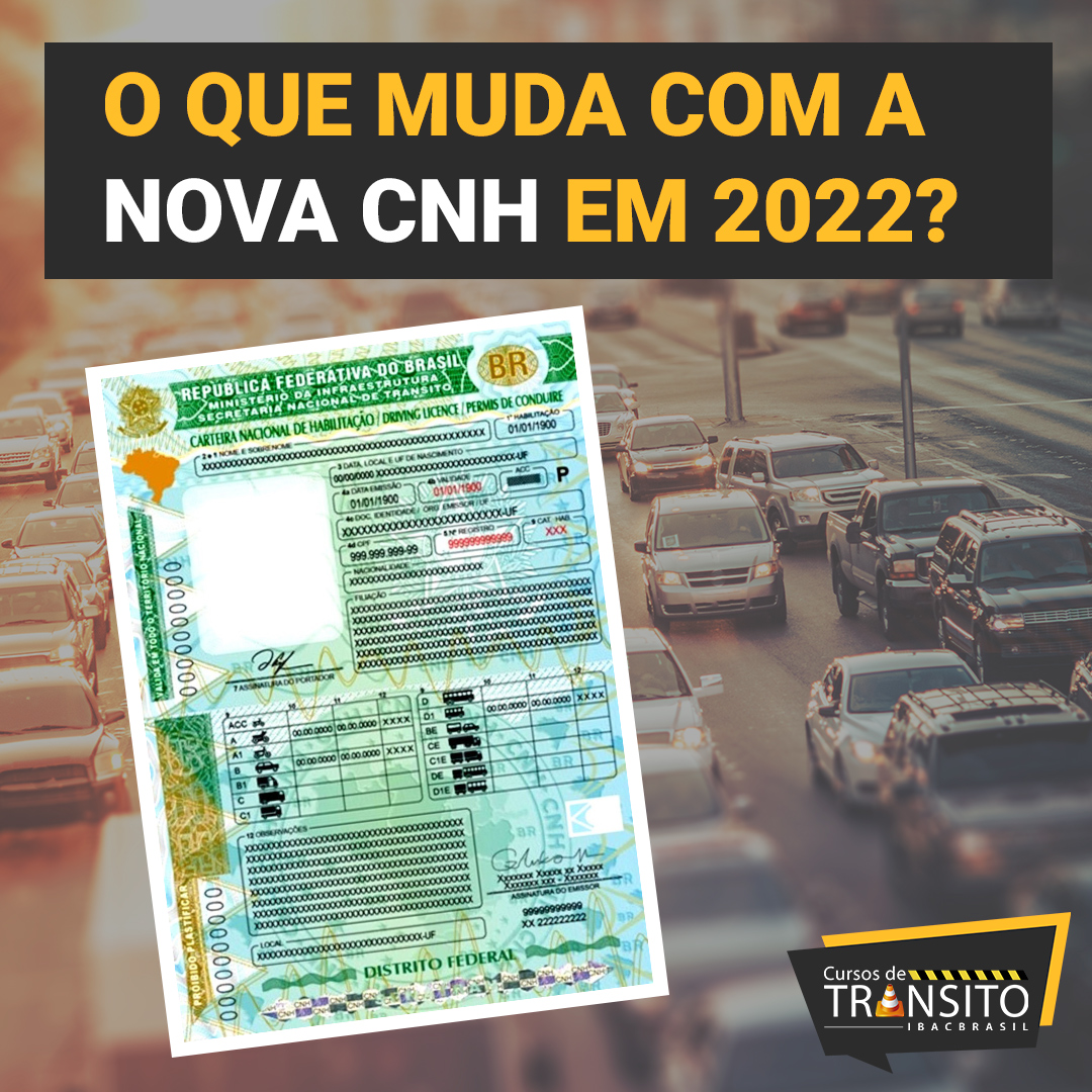 O que muda com a nova CNH em 2022?